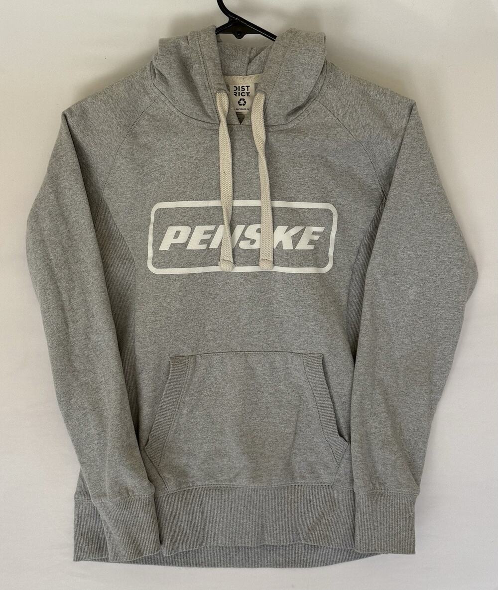 District Penske Hoodie Women’s XS Gray Pullover A180